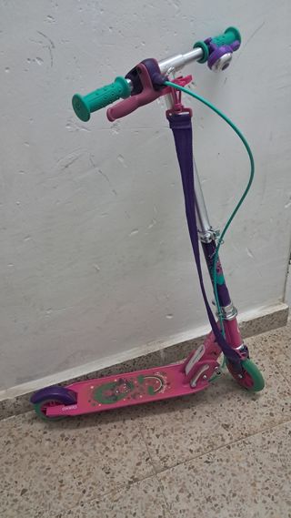Patinete Oxelo niña perfecto estado de 4 a 7 años