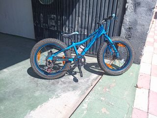 Bici niño Fat Bike rueda 20 con extras 