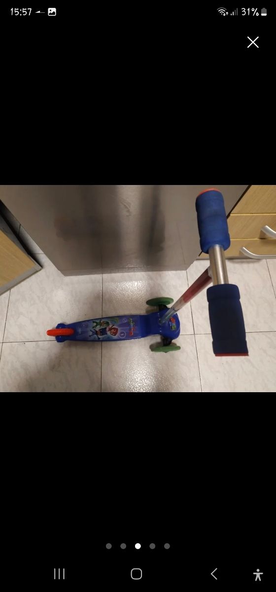 Patinete PJ Masks infantil