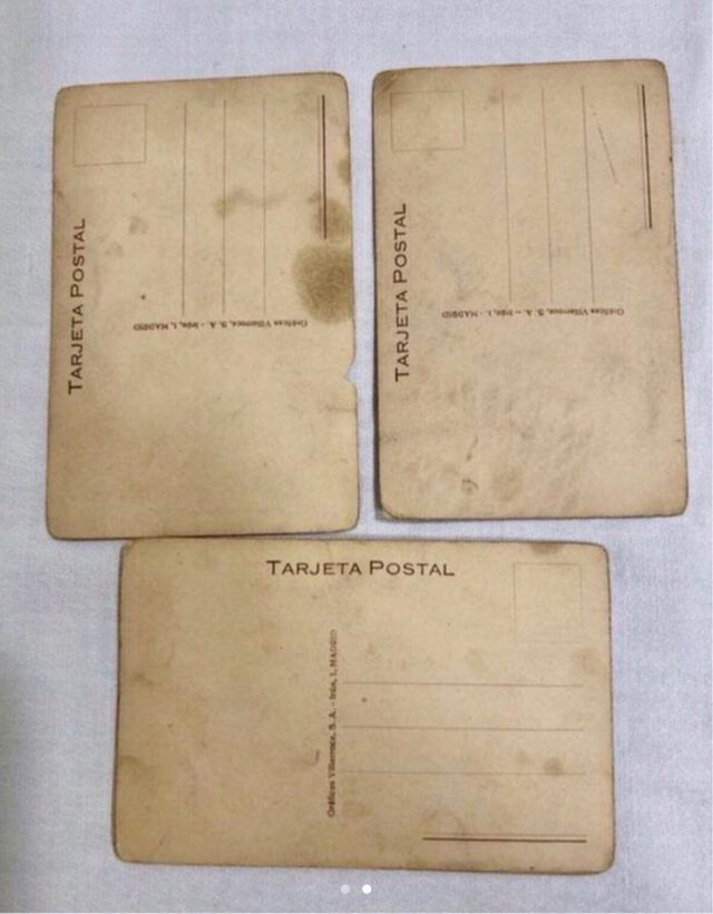 3 ANTIGUAS POSTALES TAURINAS DE “MARQUEZ”