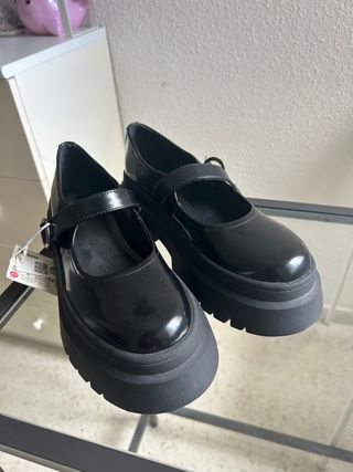 Zapatos mary jane plataforma