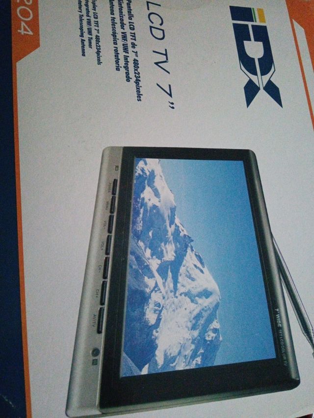 TV LCD IDX 7" Portátil