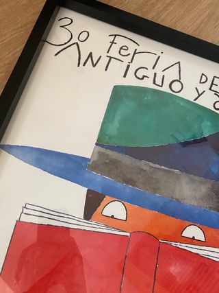 Cartel original de Eduardo Arroyo