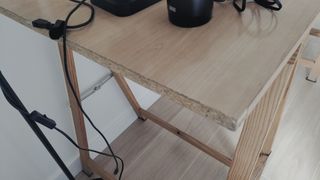 Mesa escritorio madera - plegable