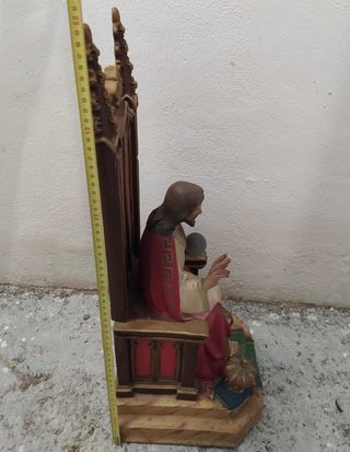 Salvator Mundi - Gran Figura - Arte Español Olot