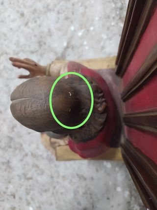 Salvator Mundi - Gran Figura - Arte Español Olot