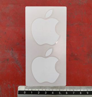 Pegatinas Apple Blancas