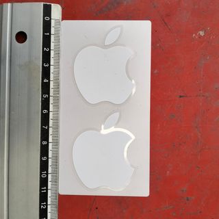 Pegatinas Apple Blancas