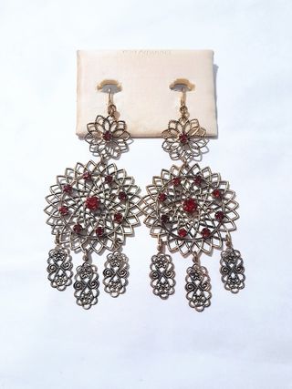 Pendientes bisuteria novia alicantina