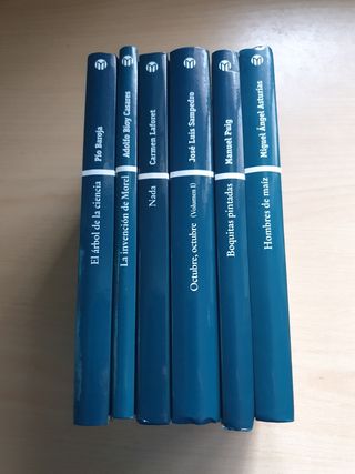 Lote de cinco libros novelas siglo XX