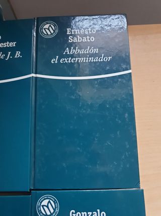 Lote de seis libros novelas siglo XX