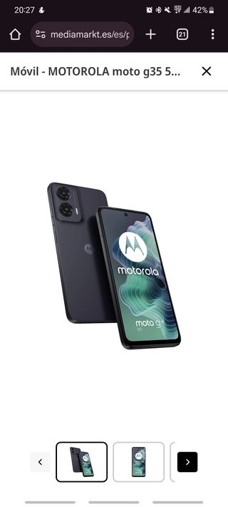 Motorola NUEVO. A ESTRENAR Moto g35 5g