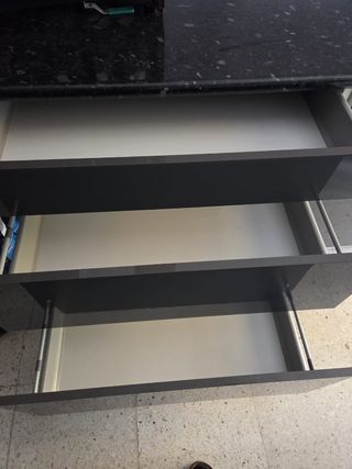 Cajonera gris oscura