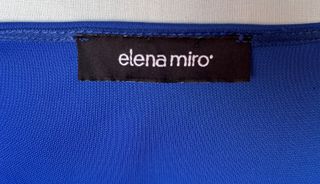 Vestido Azul Elena Mirò