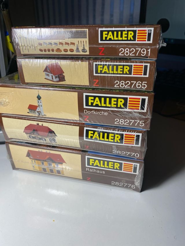 Lote Faller Z - 5 edificios modelismo HAGO ENVIOS