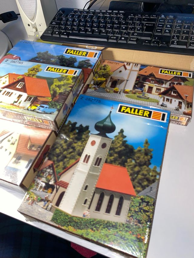 Lote Faller Z - 5 edificios modelismo HAGO ENVIOS