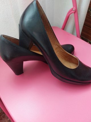 Zapatos Modabella tacón 3cm negros