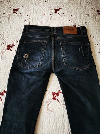 Pantalón Vaquero Skinny Destroy PullBear