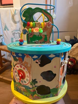 Centro actividades bebé - Madera