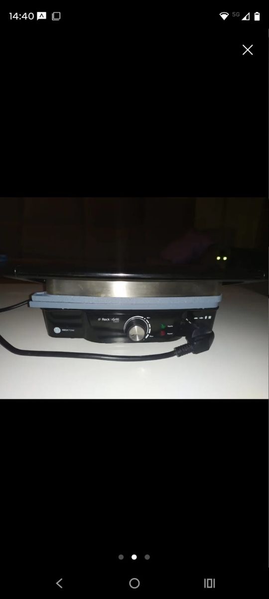 Plancha eléctrica Cecotec Rock'n Grill