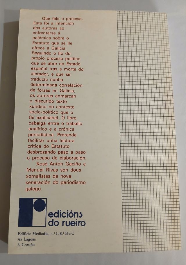 Informe dunha frustación: as claves de proceso ...