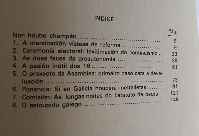 Informe dunha frustación: as claves de proceso ...