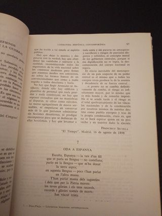 Literatura Hispánica Contemporánea 