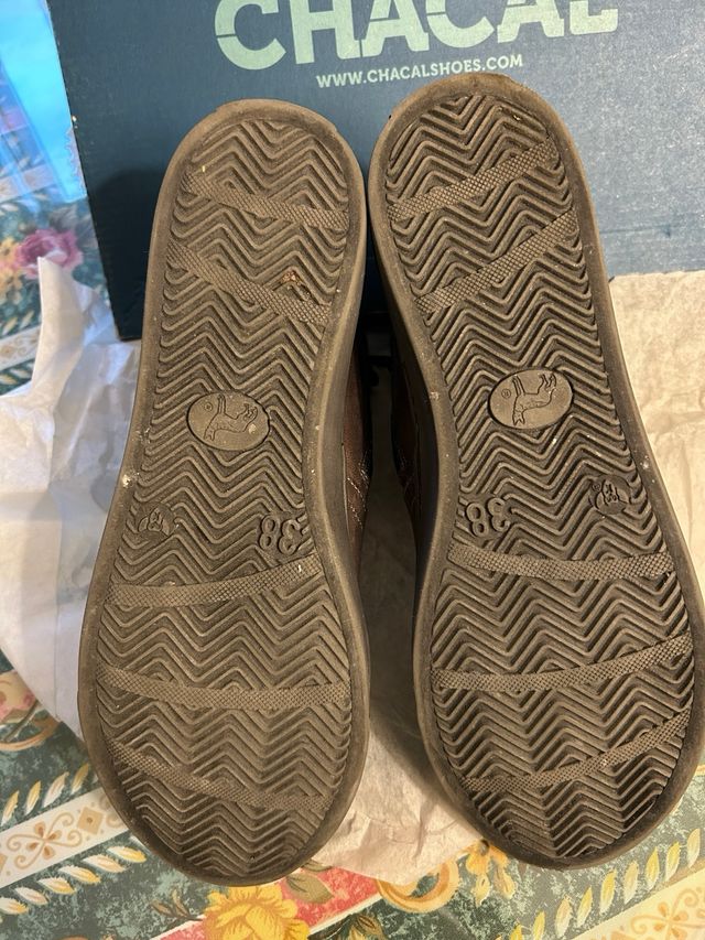 Botines Chacal Piel Marrón - Talla 38