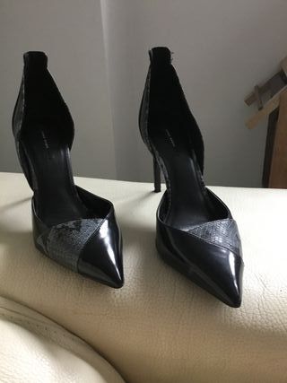 Zapatos tacón 10 cm