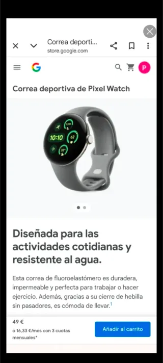 Correas Google Pixel Watch 4 o 3 de 45 mm