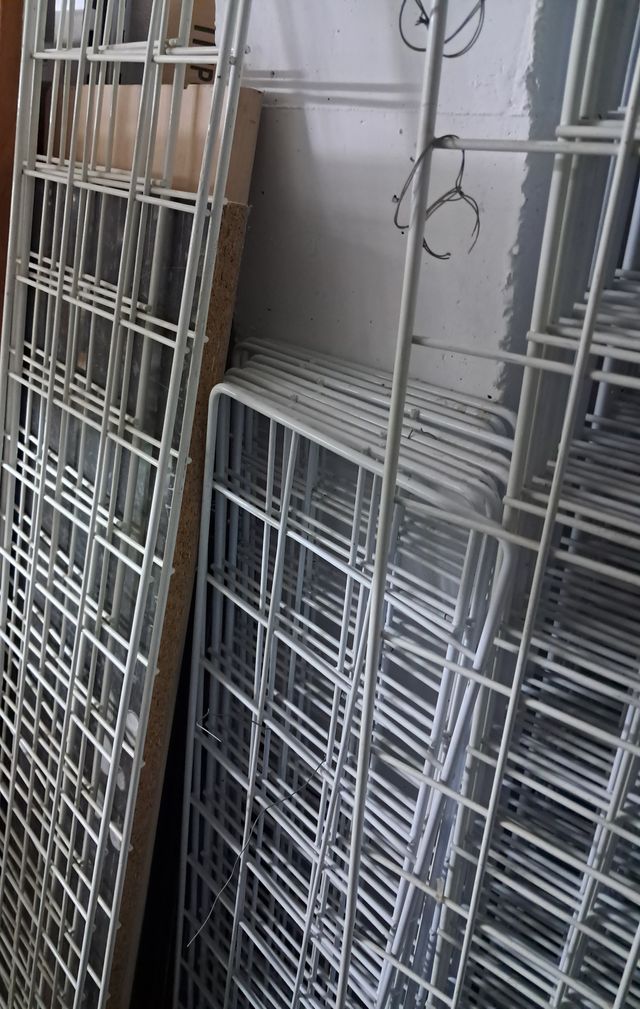 REJILLA METÁLICA PARA EXPOSICIÓN, JARDIN, 160 X 90