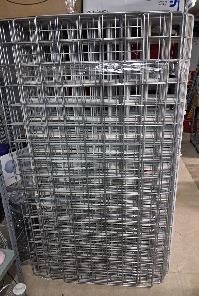 REJILLA METÁLICA PARA EXPOSICIÓN, JARDIN, 160 X 90