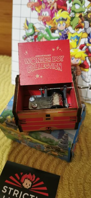 Wonder Boy - Partituras y caja musical