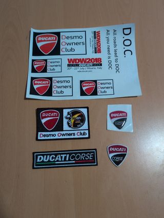 Ducati: Stickers & Parches