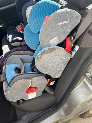 Silla coche Recaro niño usada