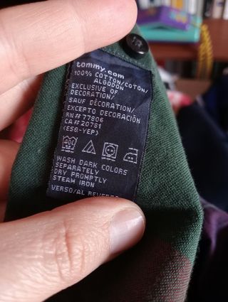 Camicia a quadri - Tommy Hilfiger