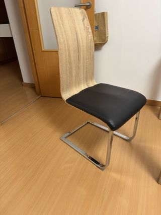 Mesa cristal 4 sillas - Comedor