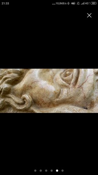 Mascheroni per fontane da giardino.