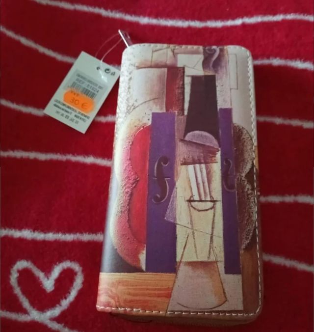 Cartera mujer Picasso. Nueva.