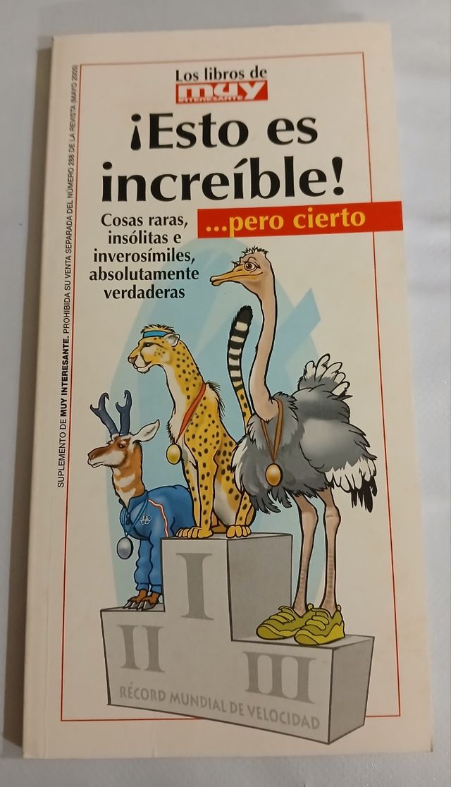 Esto es increíble!...pero cierto