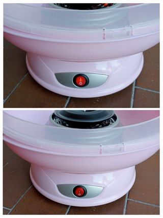 Macchina zucchero filato rosa