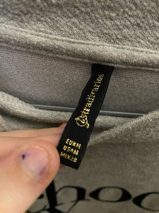 Sudadera gris #ChooseMyLifestyle