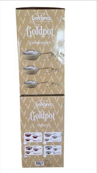 Bavaria Goldpot - Set Padelle 7pz