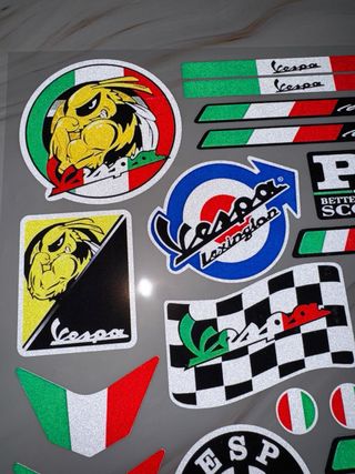 KIT PEGATINAS VESPA 160 GTS 300 SPRINT SUPER GT SL