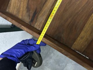 Mesa plegable de madera - Estilo vintage