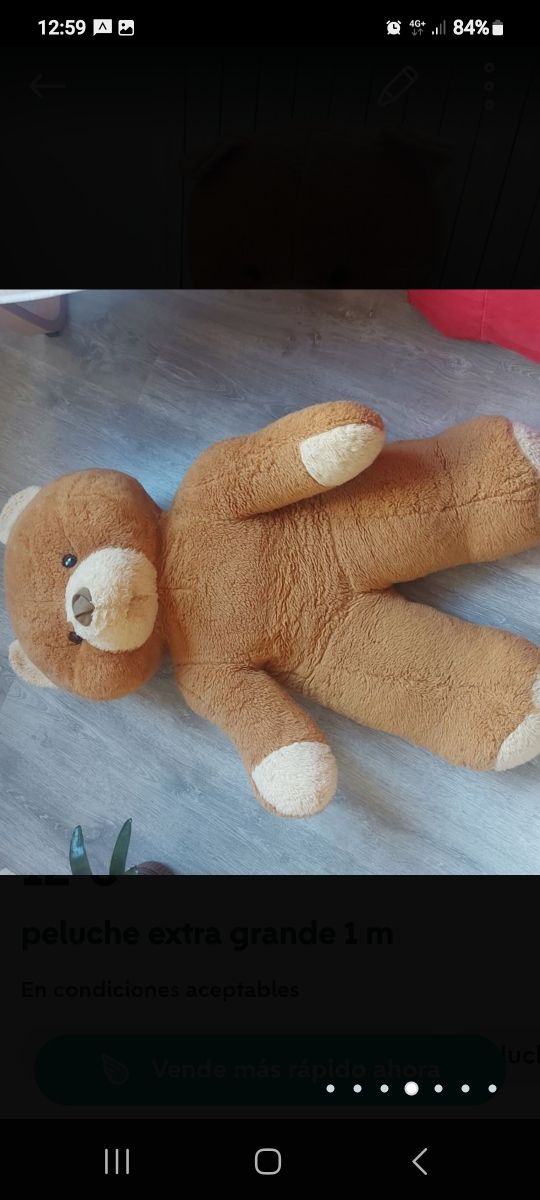 Peluche gigante  1 metro