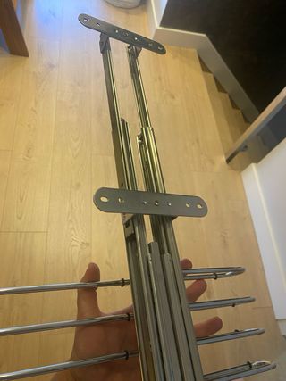 Pantalonera metálica armario - 1 ud.