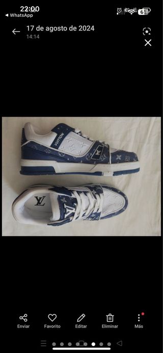 Zapatillas L V.  Vuitton