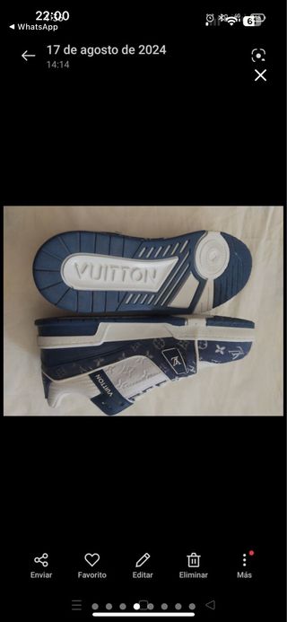 Zapatillas L V.  Vuitton