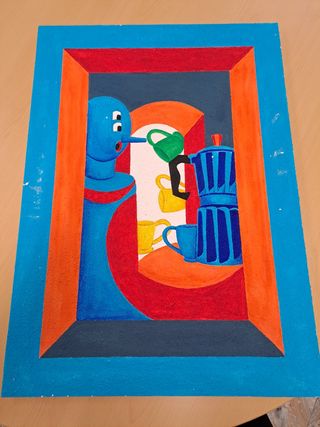 Quadro astratto - colori vivaci